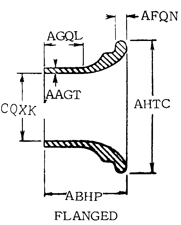 FLANGED style nsn 5340-01-633-1308