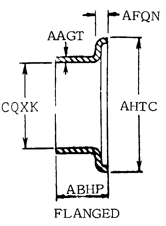 FLANGED style nsn 5340-01-633-1308