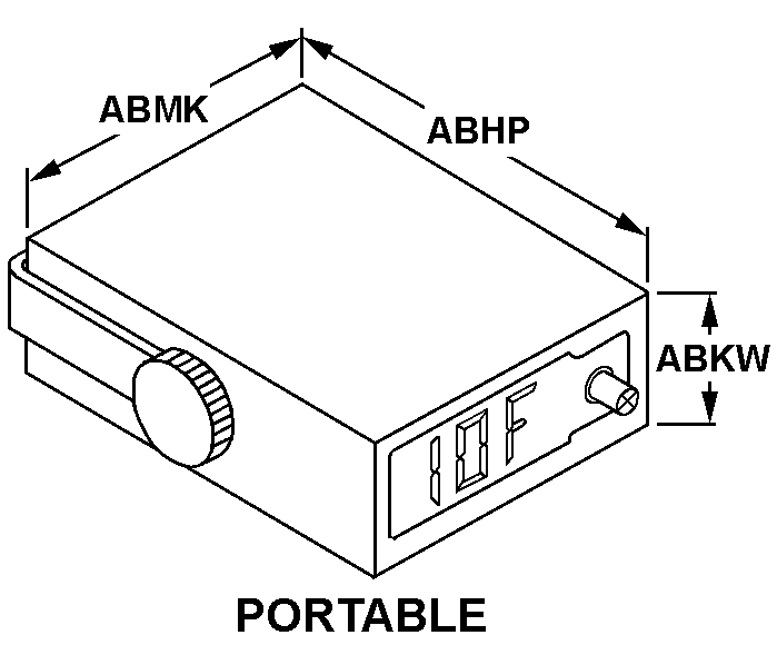 PORTABLE style nsn 6685-01-613-2829