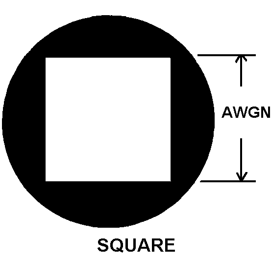 SQUARE style nsn 5340-00-221-3191