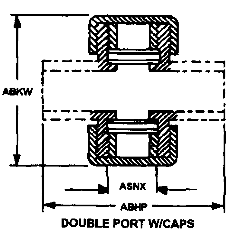 DOUBLE PORT W/CAPS style nsn 6680-00-952-7740