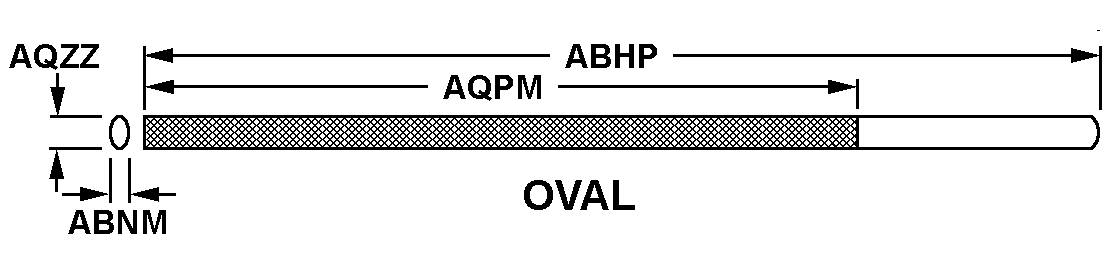 OVAL style nsn 3455-00-540-0252