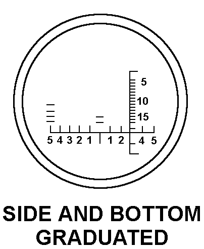 SIDE AND BOTTOM GRADUATED style nsn 6650-01-193-5911