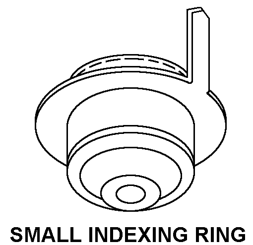 SMALL INDEXING RING style nsn 6650-00-144-4555