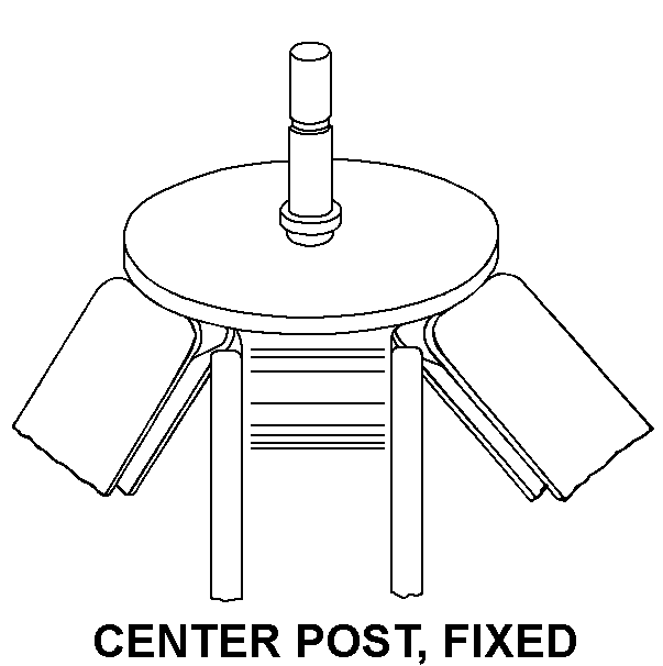 CENTER POST, FIXED style nsn 6650-01-359-5385