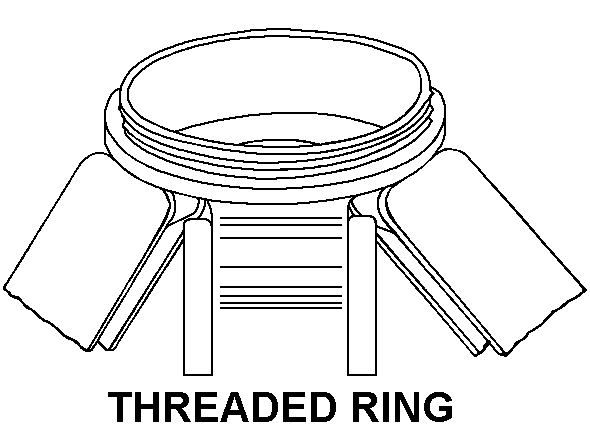 THREADED RING style nsn 1240-00-765-1977