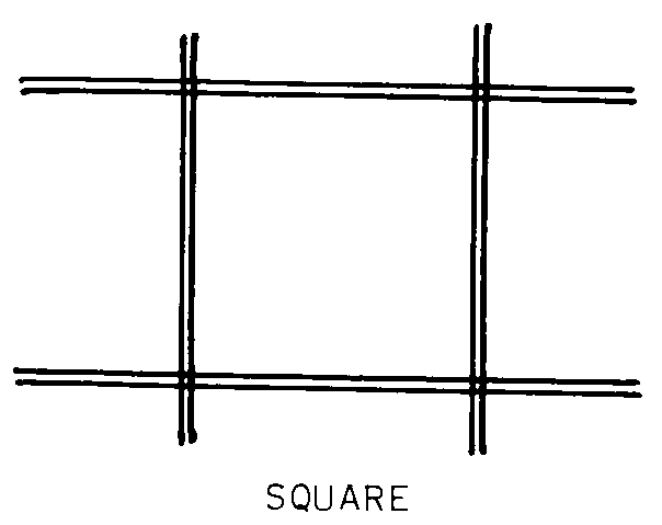 SQUARE style nsn 5335-00-200-3832