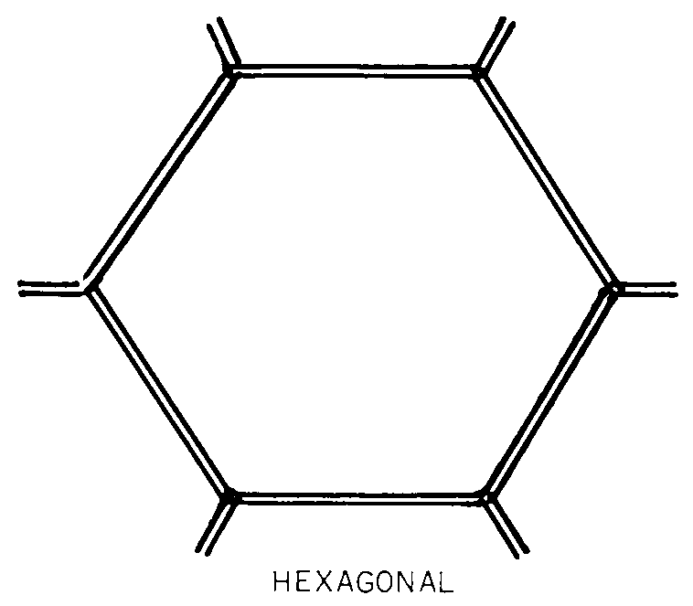 HEXAGONAL style nsn 5660-00-076-3448