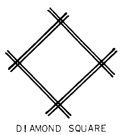 DIAMOND SQUARE style nsn 5335-01-066-0031