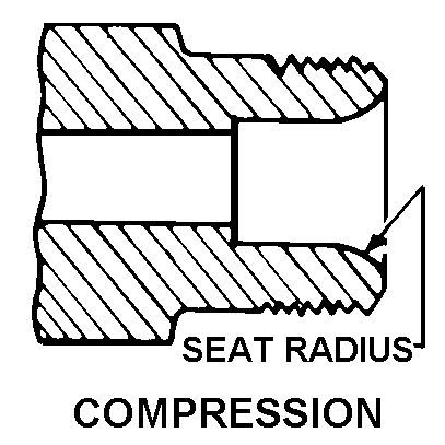 COMPRESSION style nsn 4730-00-006-4354