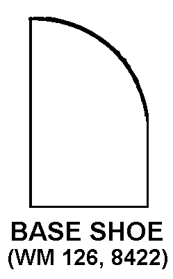 BASE SHOE style nsn 5510-00-224-7622