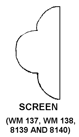 SCREEN style nsn 5510-00-224-7632