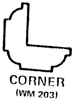 CORNER style nsn 5510-00-274-7434