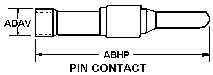 PIN CONTACT style nsn 5999-01-310-3753