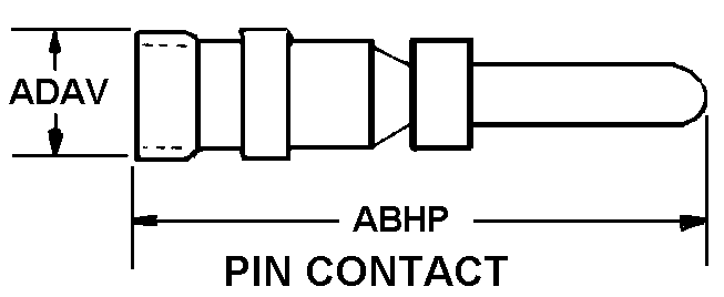 PIN CONTACT style nsn 5999-01-067-9502