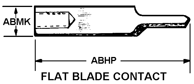 FLAT BLADE CONTACT style nsn 5999-01-026-1139