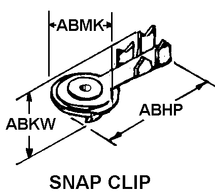 SNAP CLIP style nsn 5999-00-794-3613