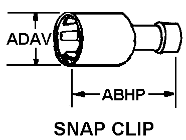 SNAP CLIP style nsn 5999-00-204-5237