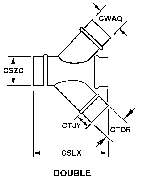 DOUBLE style nsn 4520-01-167-7175