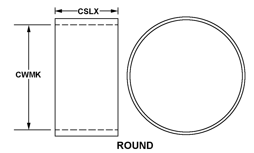 ROUND style nsn 4520-01-433-3066