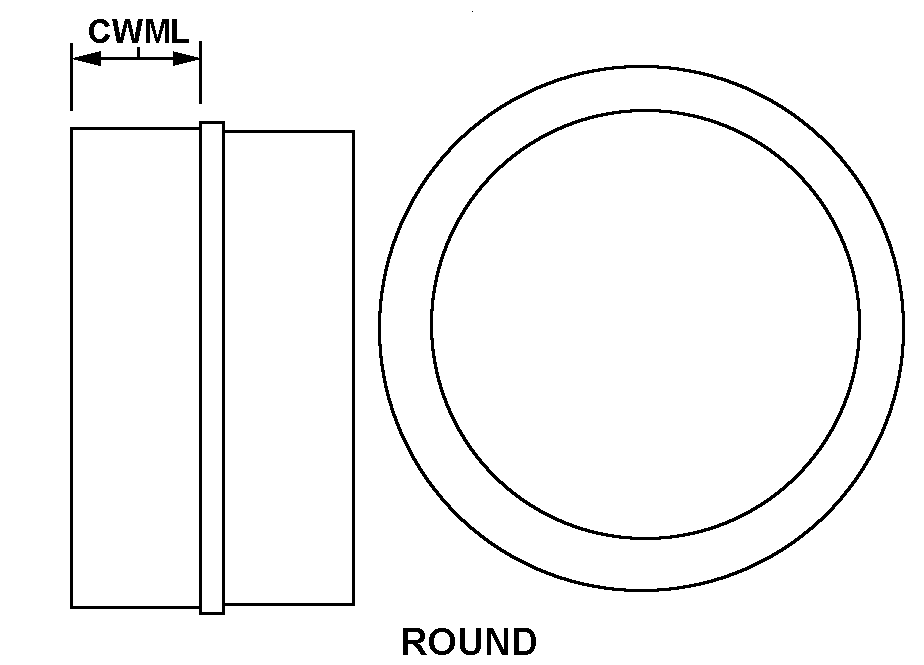 ROUND style nsn 4520-01-161-2744