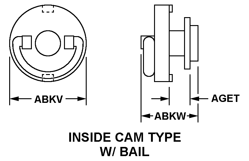 INSIDE CAM TYPE style nsn 2805-00-580-0625