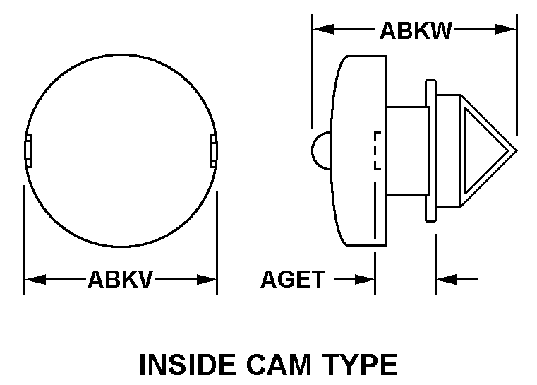 INSIDE CAM TYPE style nsn 2930-00-008-1759