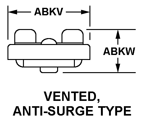 VENTED, ANTI-SURGE TYPE style nsn 5342-01-535-0558