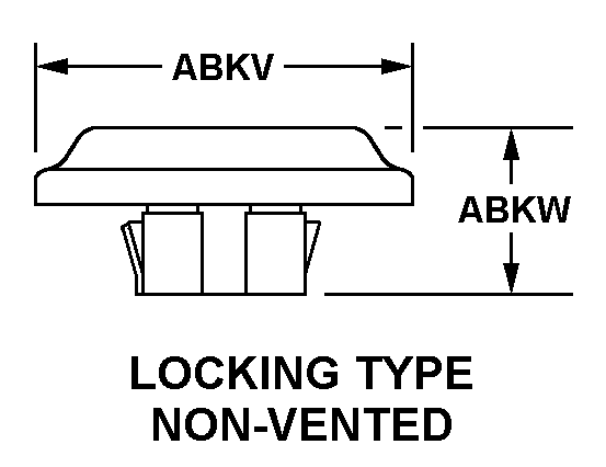 LOCKING TYPE NON-VENTED style nsn 2590-01-574-1824