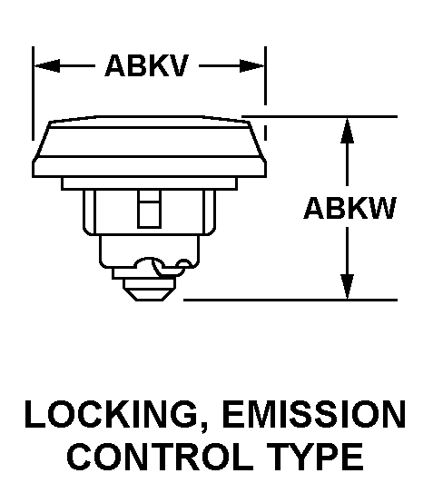 LOCKING, EMISSION CONTROL TYPE style nsn 5342-01-334-1400