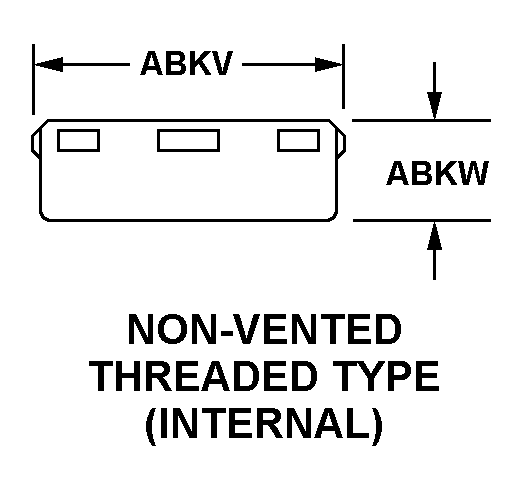 NON-VENTED THREADED TYPE (INTERNAL) style nsn 2590-01-165-0763