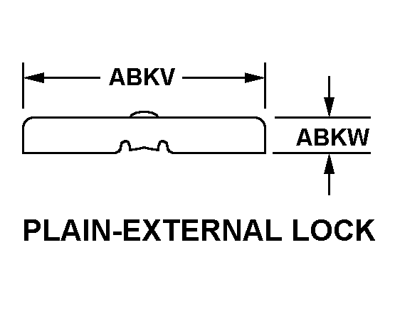 PLAIN-EXTERNAL LOCK style nsn 2590-00-006-6111