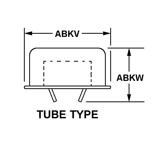 TUBE TYPE style nsn 5342-01-164-6173