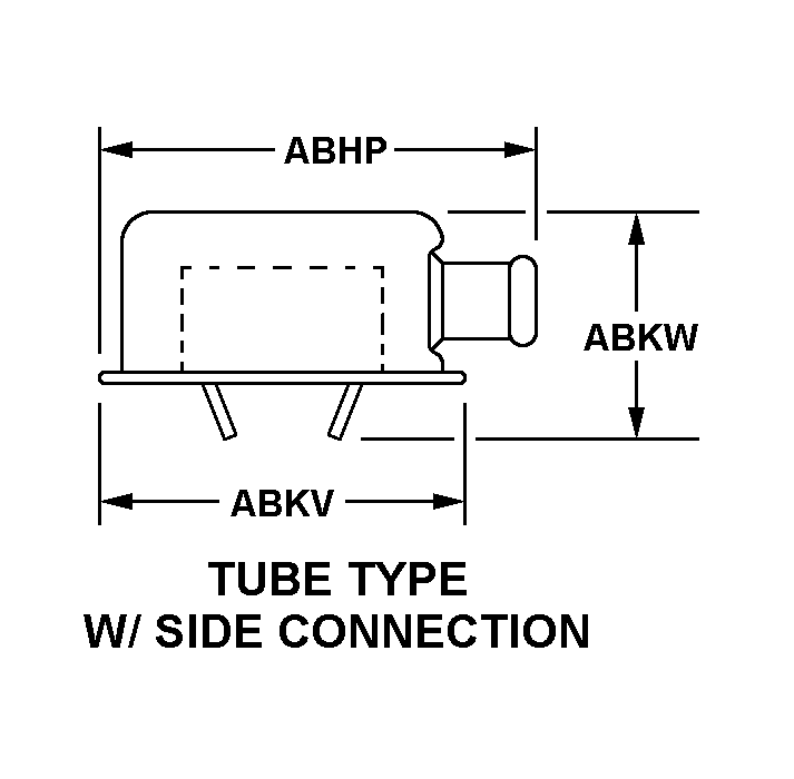 TUBE TYPE W/ SIDE CONNECTION style nsn 2590-01-218-3381