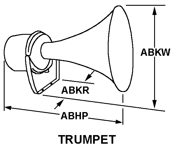 TRUMPET style nsn 5965-01-539-4841