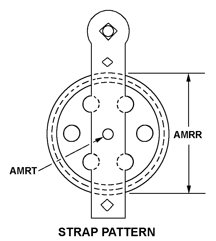 STRAP PATTERN style nsn 3940-00-641-2142