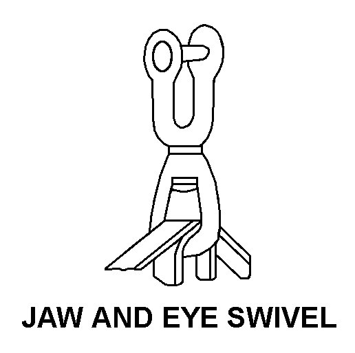 JAW AND EYE SWIVEL style nsn 3940-00-051-8600