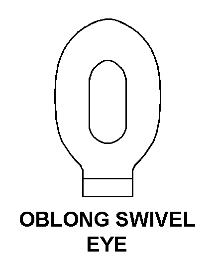 OBLONG SWIVEL EYE style nsn 3940-00-938-1708