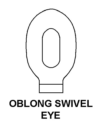 OBLONG SWIVEL EYE style nsn 3940-01-026-0055