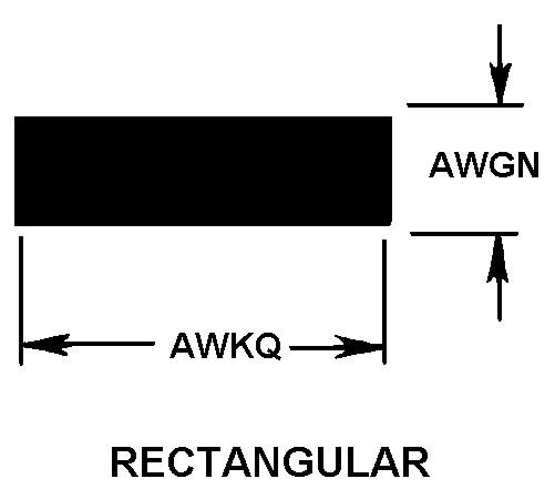 RECTANGULAR style nsn 5340-01-073-7692