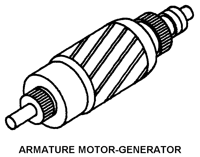 ARMATURE MOTOR-GENERATOR style nsn 2920-01-432-4640