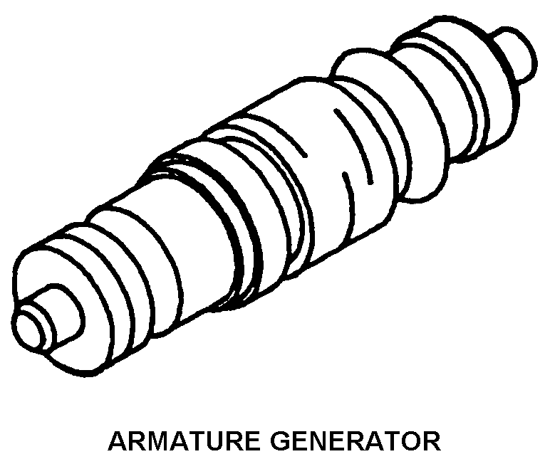 ARMATURE GENERATOR style nsn 2920-01-411-7549