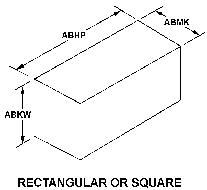 RECTANGULAR OR SQUARE style nsn 6625-00-484-9305