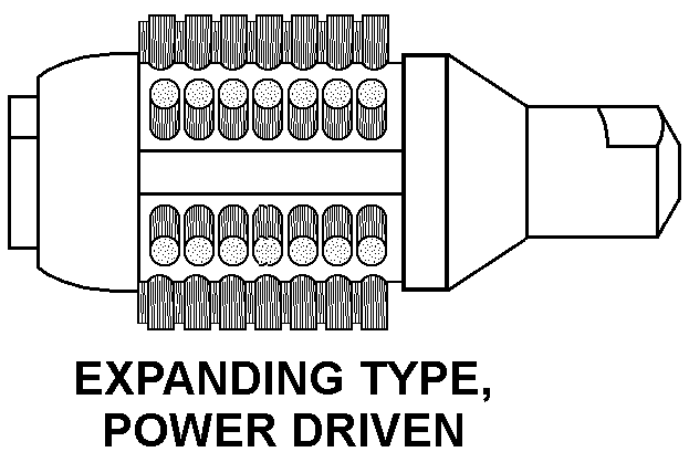 EXPANDING TYPE, POWER DRIVEN style nsn 5130-00-308-9006