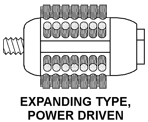 EXPANDING TYPE, POWER DRIVEN style nsn 5130-00-277-3084