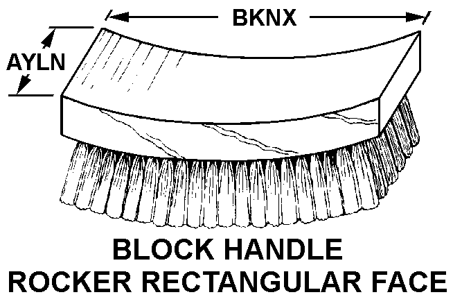 BLOCK HANDLE ROCKER RECTANGULAR FACE style nsn 7920-01-200-7219