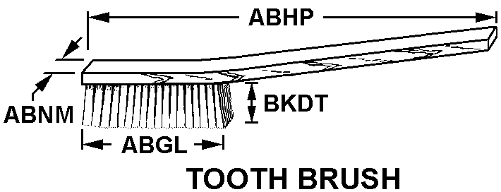 TOOTH BRUSH style nsn 7920-01-238-5549