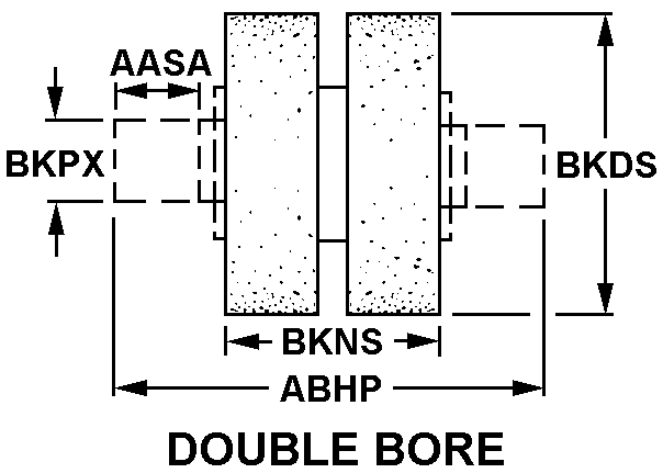 DOUBLE BORE style nsn 1025-01-617-5586