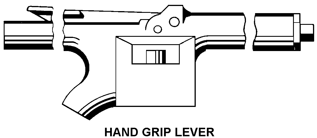 HAND GRIP LEVER style nsn 3820-00-781-7051