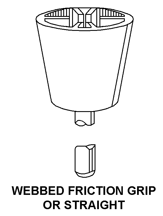 WEBBED FRICTION GRIP OR STRAIGHT style nsn 6520-01-376-4623